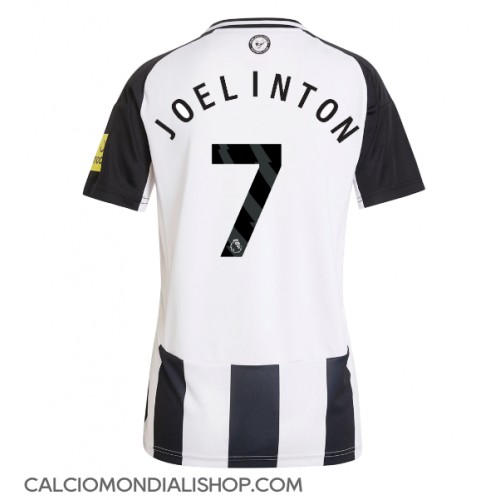 Maglie da calcio Newcastle United Joelinton #7 Prima Maglia Femminile 2024-25 Manica Corta